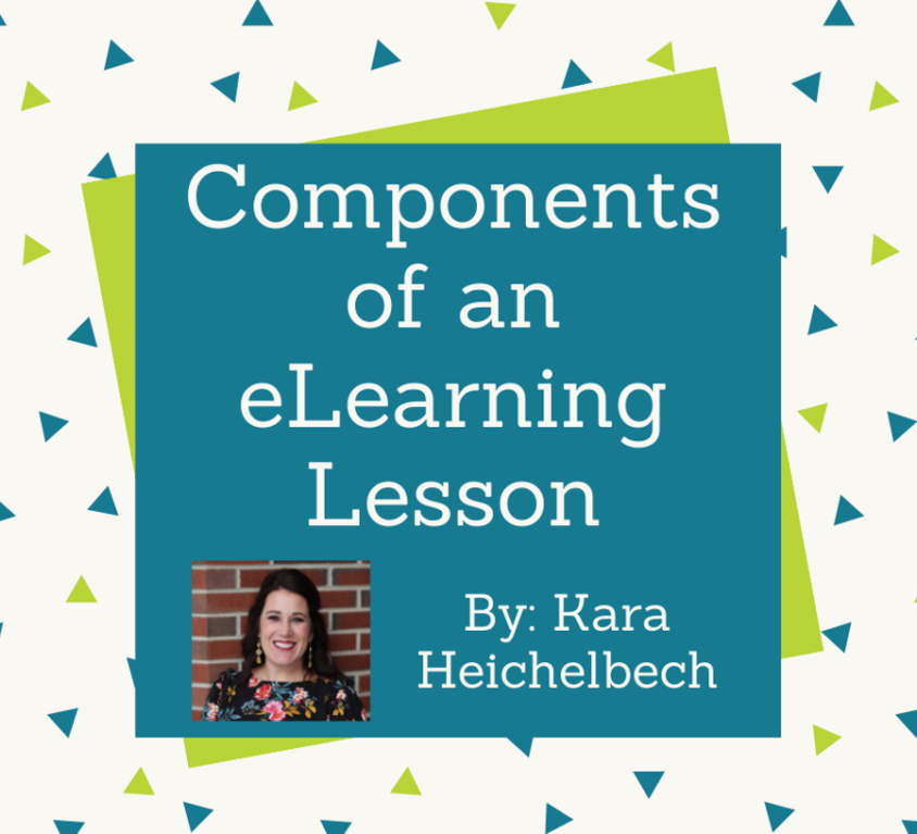 Components of an eLearning Lesson