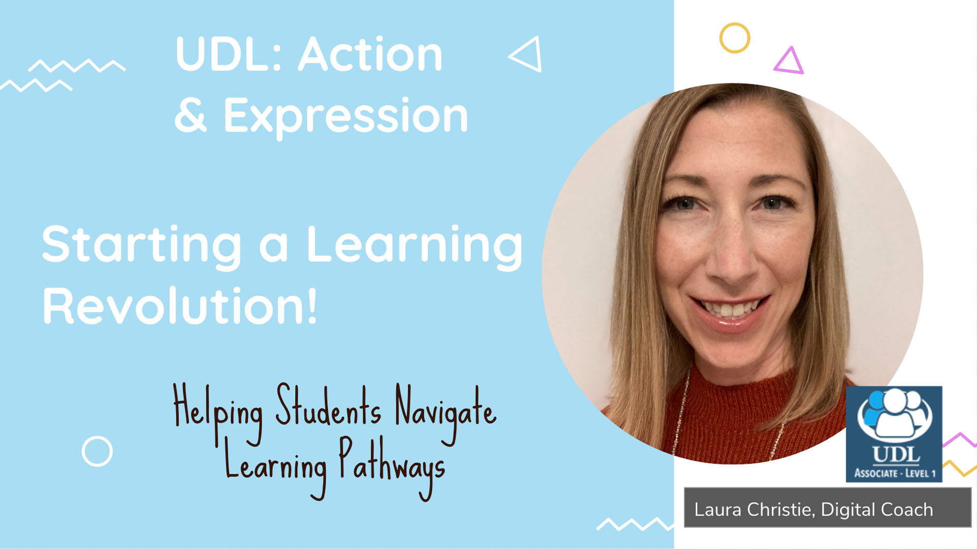UDL: Action & Expression | Starting a Learning Revolution!