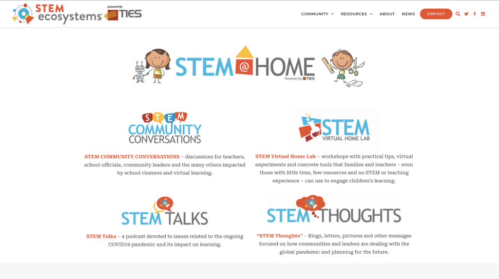 STEM Ecosystems - STEM at Home