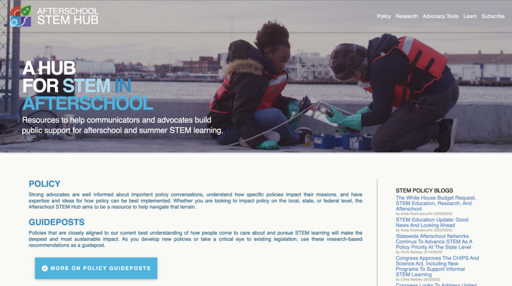 Afterschool STEM Hub