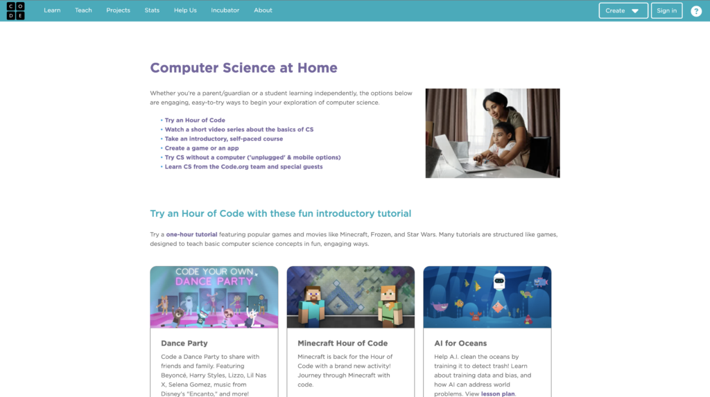 Computer Science at Home