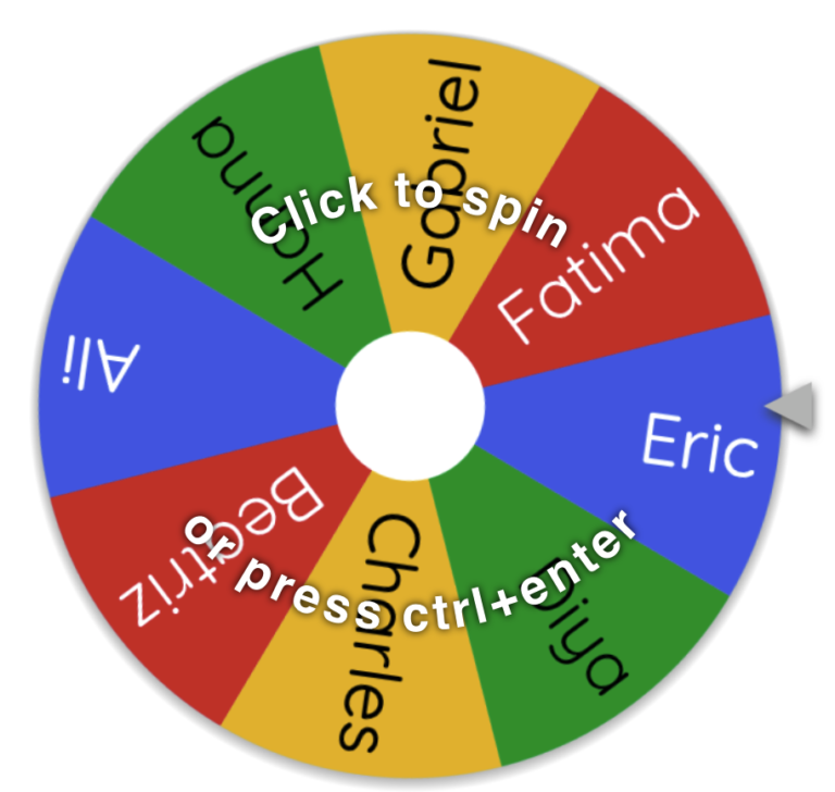 Wheel of Names - Keep Indiana Learning