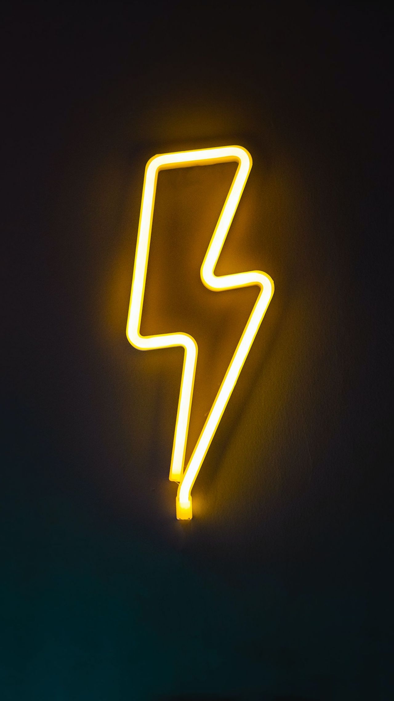 picture of an LED lightning bolt