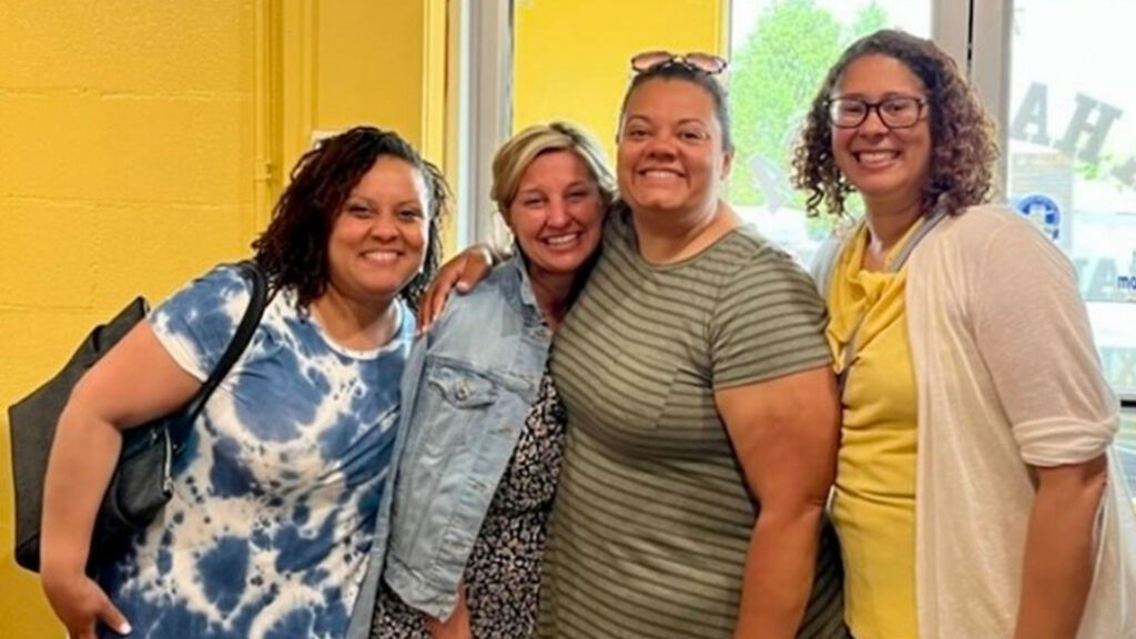 First Year Assistant Principals: Karmesha Molton, Tonya Moody, Jen McCann Thomas, and Melissa McCollum