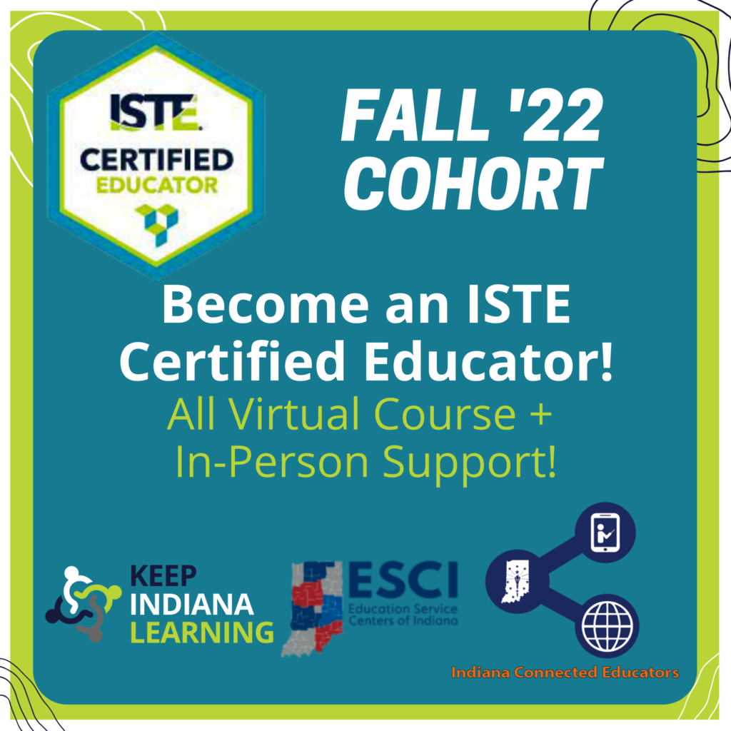 The ISTE Certification for Educators was designed to help educators take the next steps in using technology for learning—to move from simply integrating technology to catalyzing active, high impact learning.