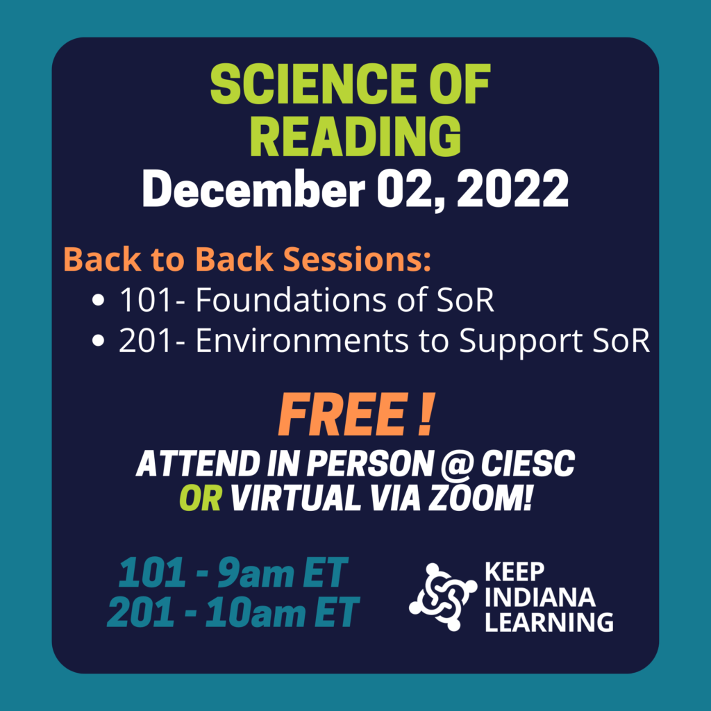 Join Lindsay Barts in this two session series exploring the Foundations & Environments to support Science of Reading! Educators will walk away with a better understanding of the underpinnings within this initiative, the neurological process children/adolescents go through to become proficient readers and writers, and the principles that guide impact. Educators will also walk away with greater awareness of the part knowledge-building plays in helping students internalize individual literacy skills and ways to structure learning around these types of experiences.