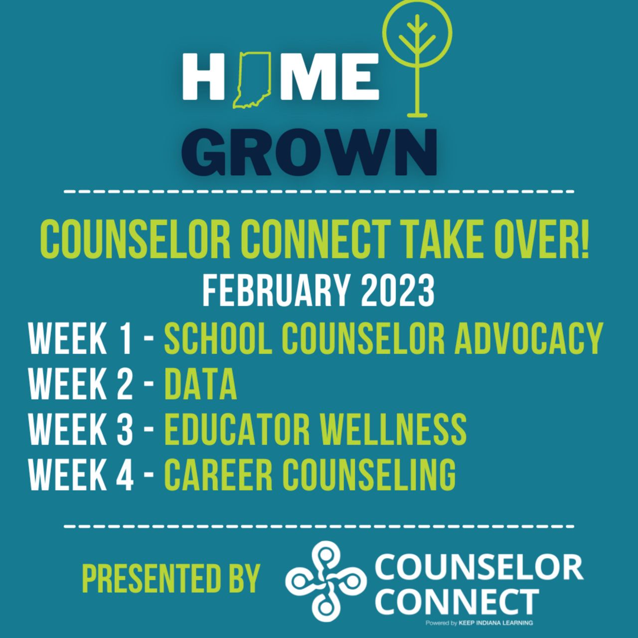 Counselor Connect February Takeover for National School Counseling Week!