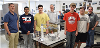 Students with a 3D Printing Project