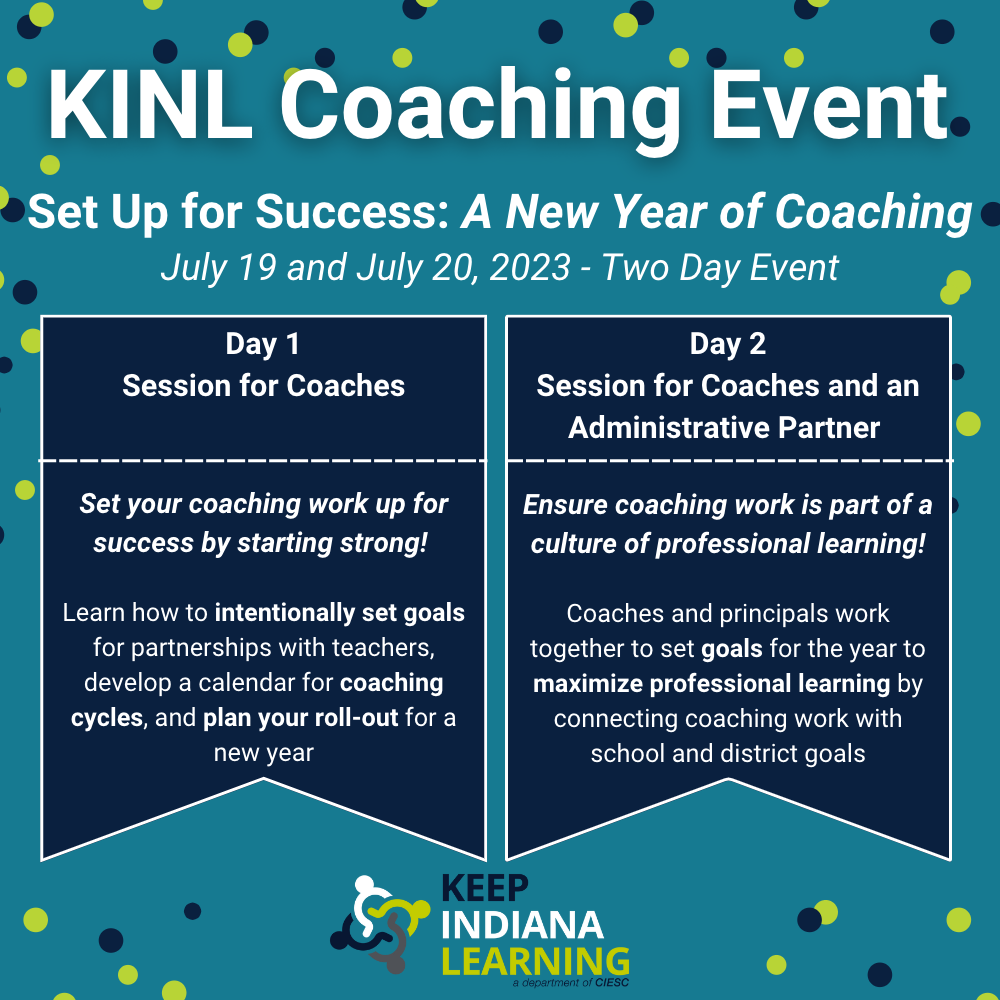 Join this event to develop a plan for coaching implementation that aligns to school improvement goals, PD plans, and district initiatives.