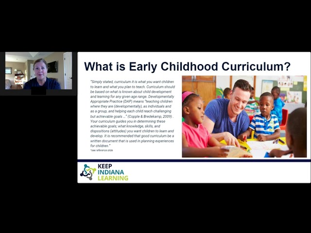 Curriculum Mapping for Early Childhood Educators