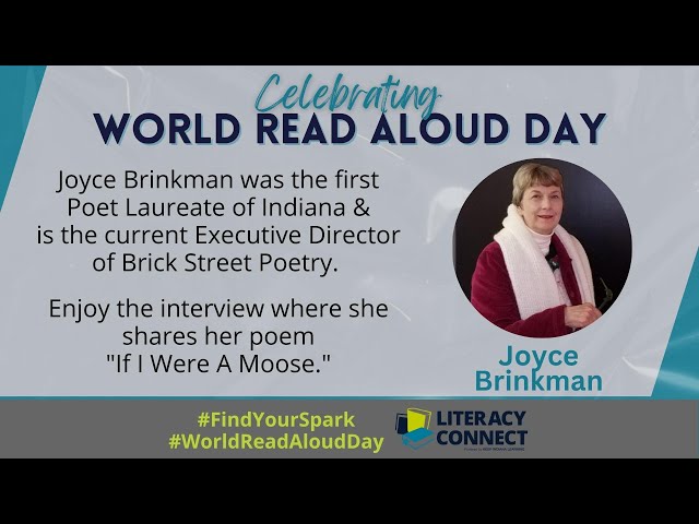 Joyce Brinkman - World Read Aloud Day 2023