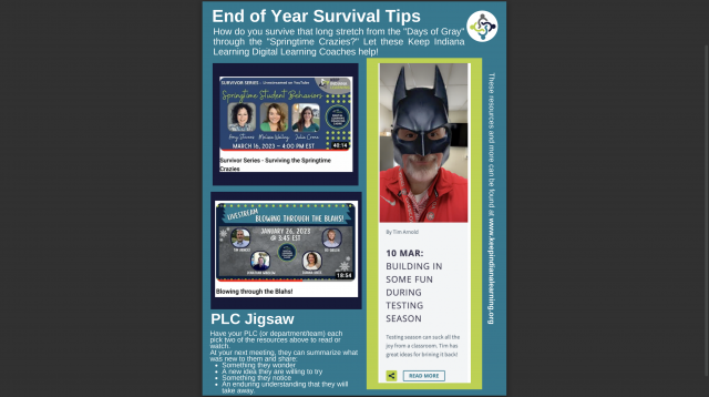 End of Year Survival Tips