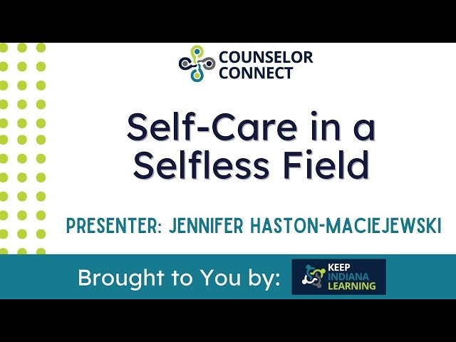 Self-Care in a Selfless Field