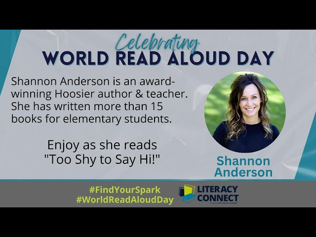 Shannon Anderson - World Read Aloud Day 2023