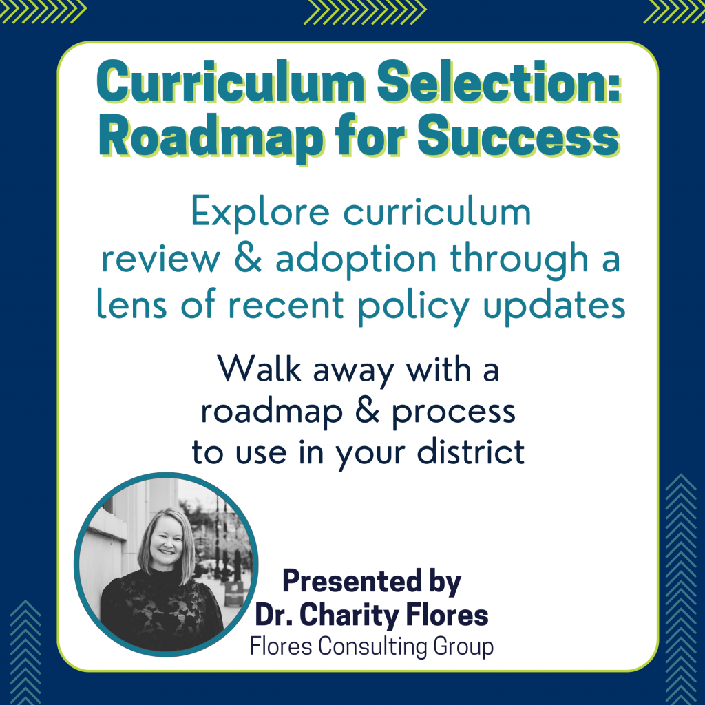 Curriculum Selection: Roadmap for Success