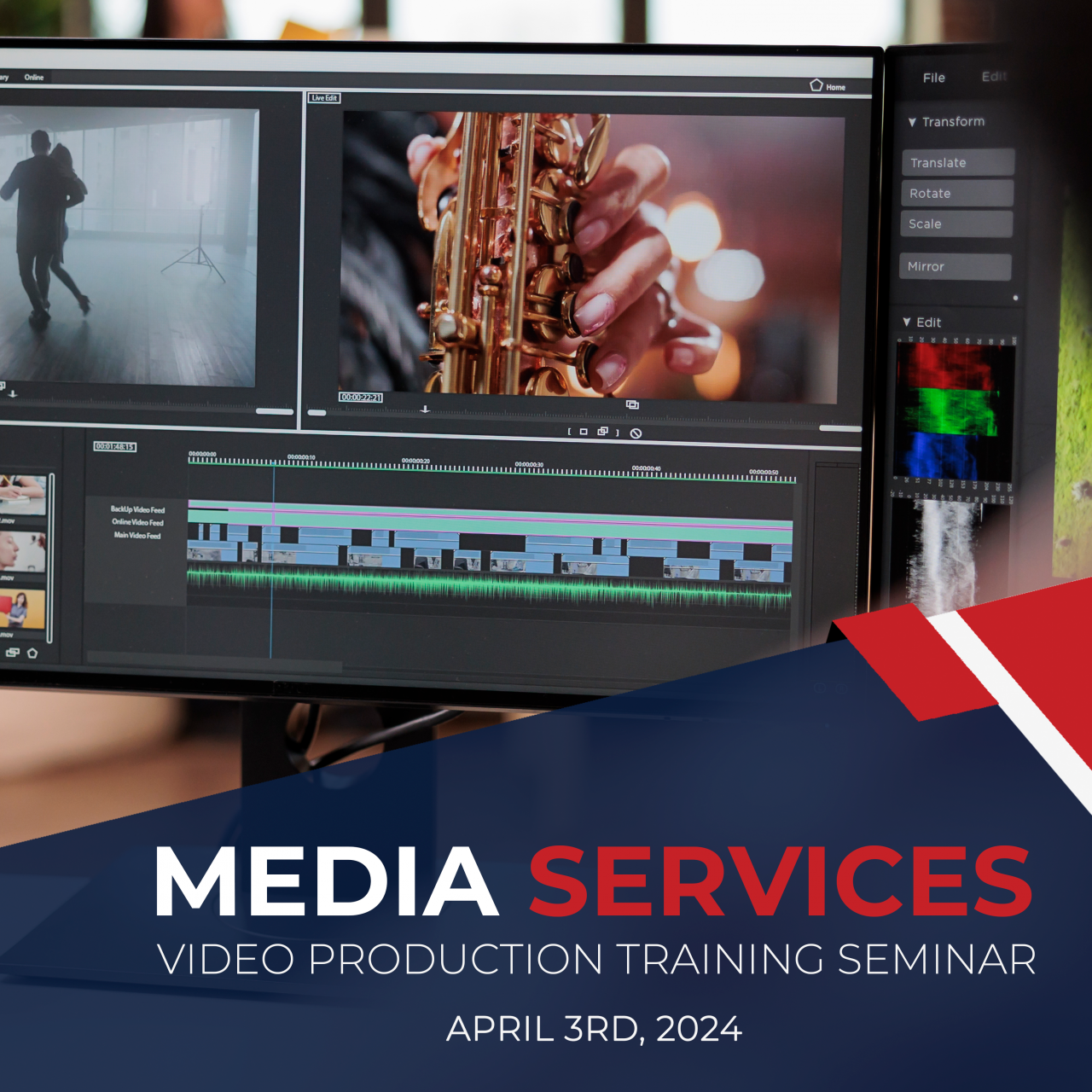 Media Services Video Trainign Seminar Featured Image