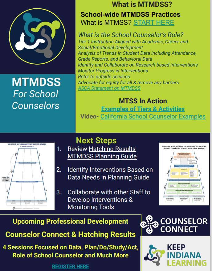 MTMDSS for School Counselors