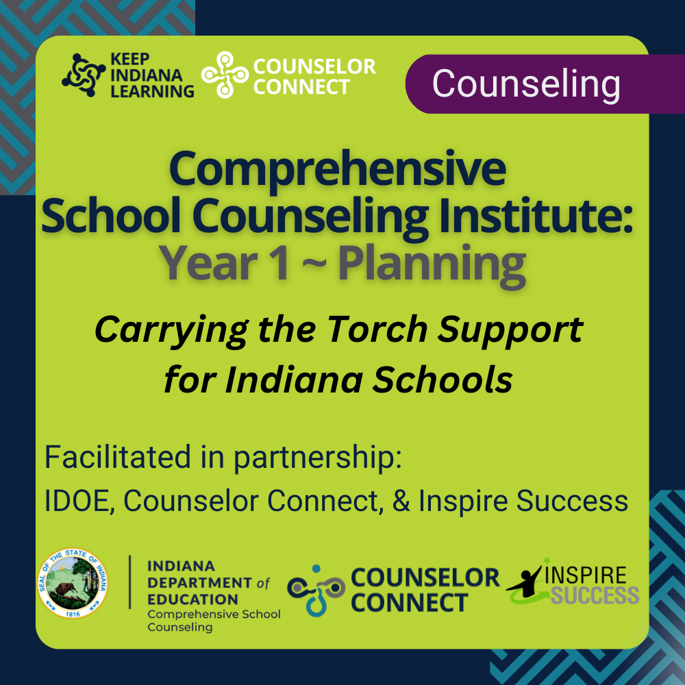 Comprehensive School Counseling Institute: Year 1 - Planning