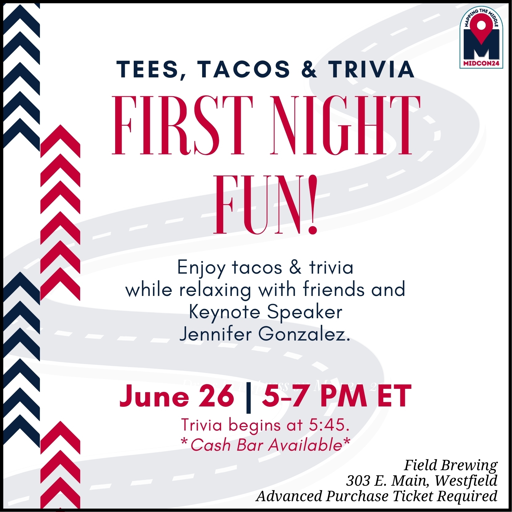 midcon tees tacos trivia