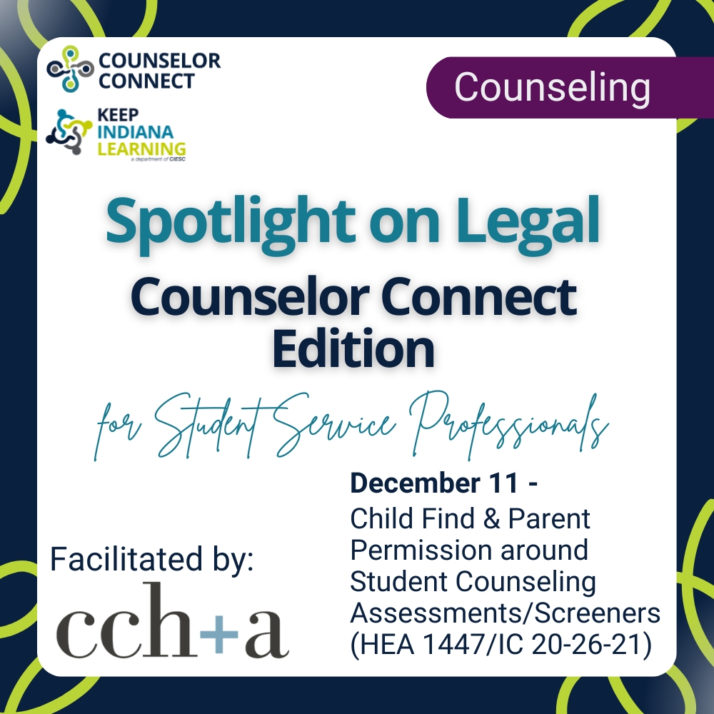 Dec11 Spotlight on Legal event for school counselors