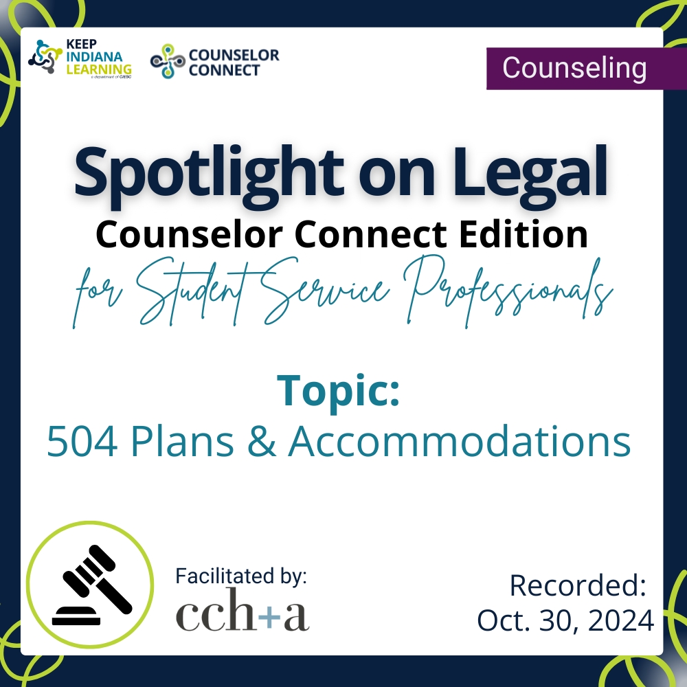 Spotlight on Legal: 504 Plans