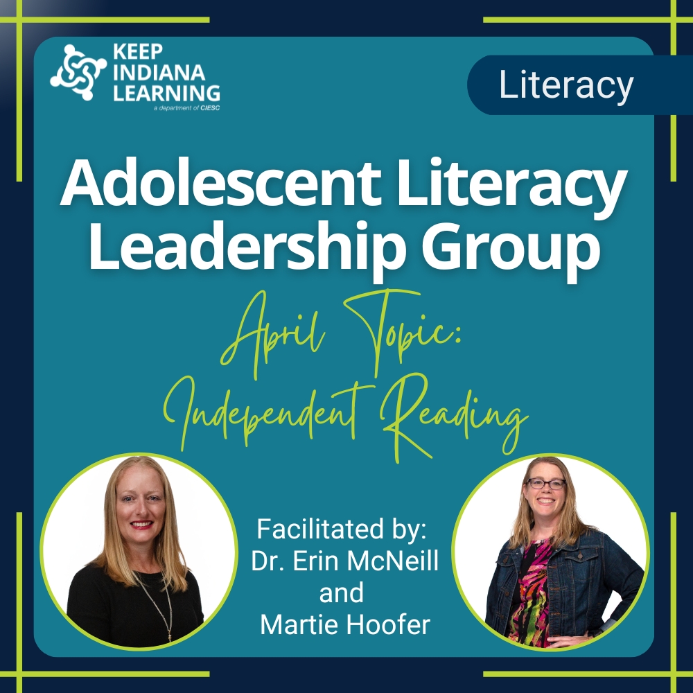 Adolescent Literacy Leadership Group - April Meeting