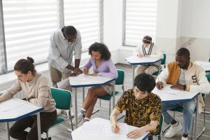 Students in a Classroom