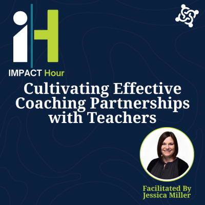 graphic stating title of the workshop: Cultivating Effective Coaching Partnerships with Teachers