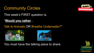 Community Circles Infographic