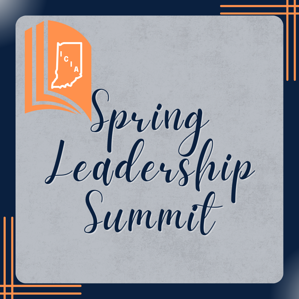 graphic stating the title of the workshop: ICIA spring leadership summit