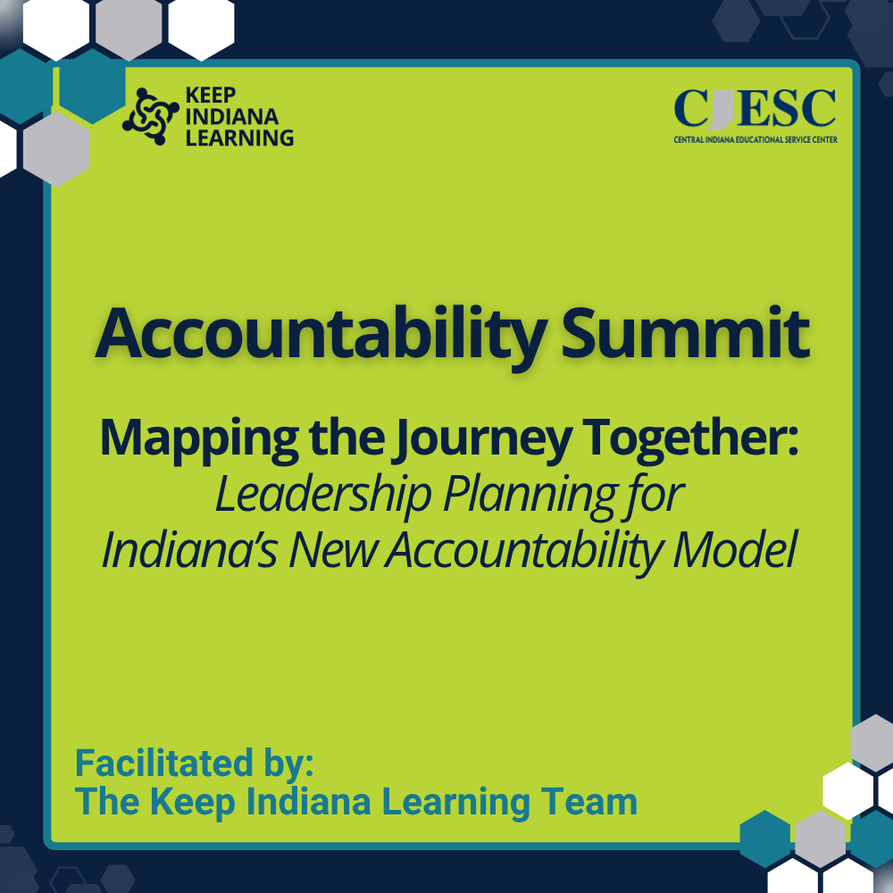 graphic stating the title of the workshop: Accountability Summit - Mapping the Journey Together