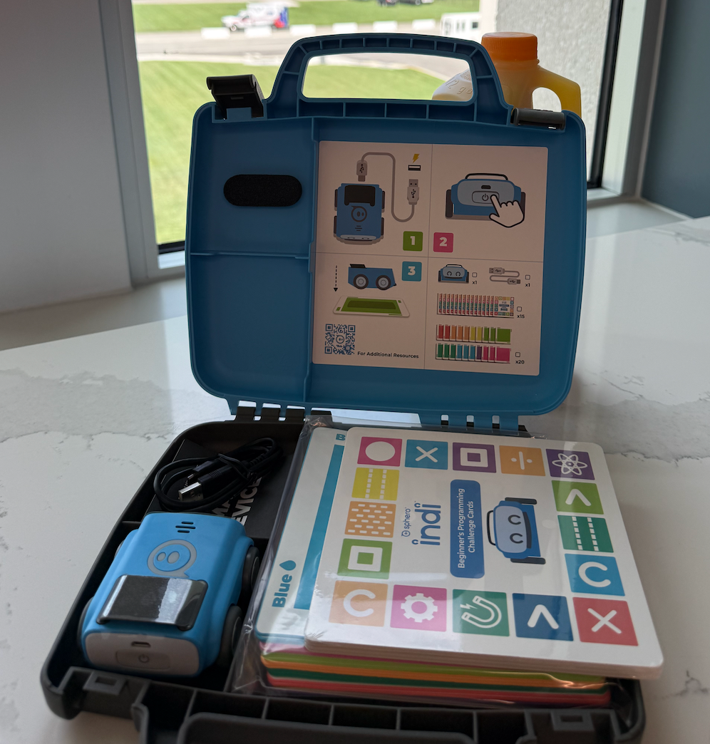 robots robot box ready for elementary student to use