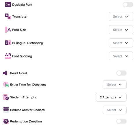 screen shot of vocabulary review activity screen shot of vocabulary review activity