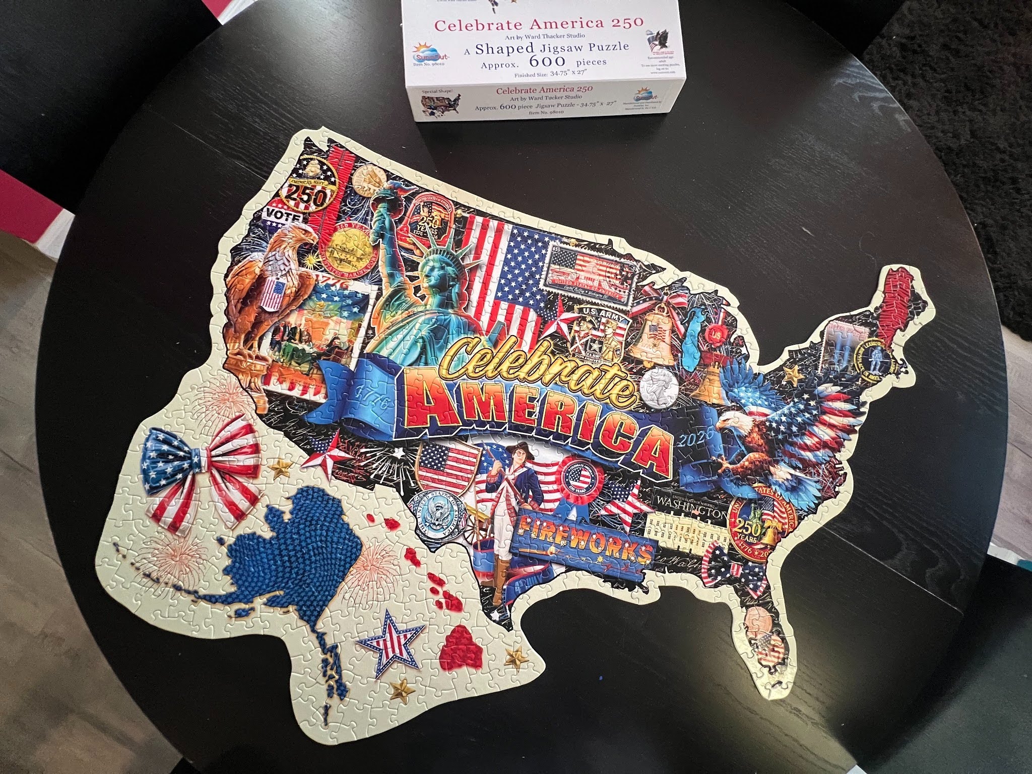 puzzle of the USA