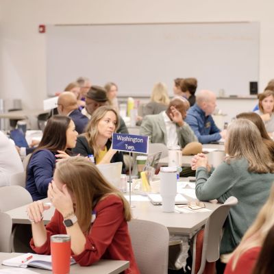 Educators working together
