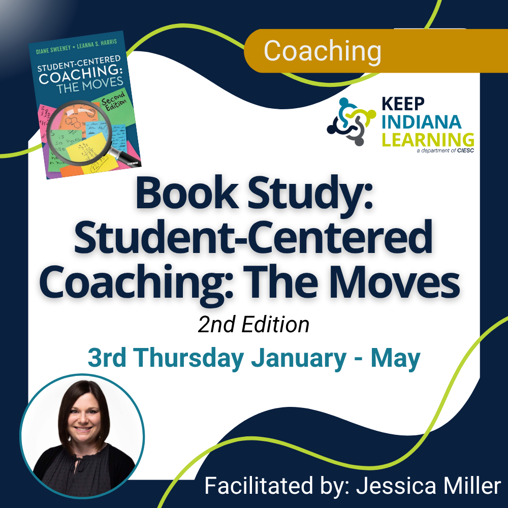 Book Study: Student-Centered Coaching: The Moves book study event listing