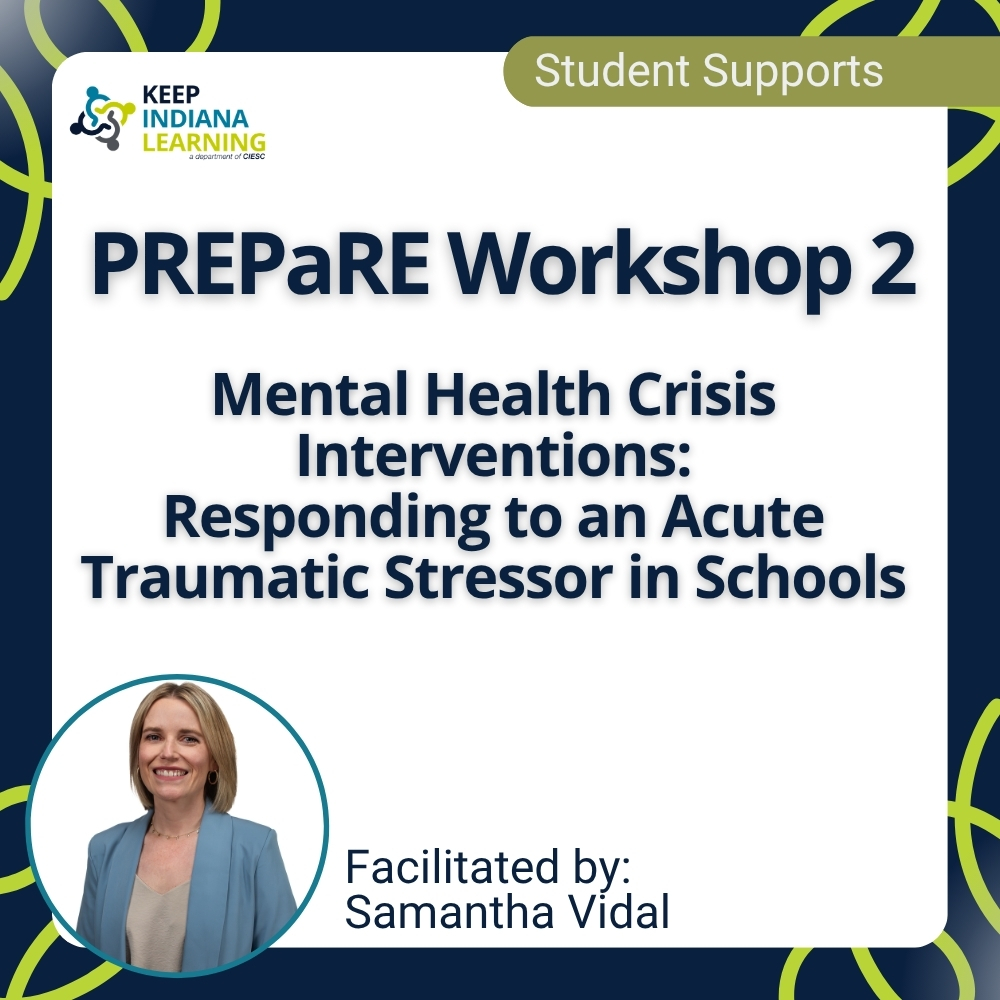 PREPaRE Workshop 2 event listing